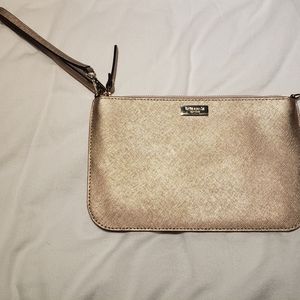 Rose Gold Kate Spade Wristlet